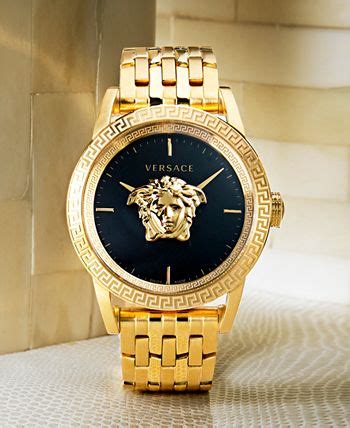 versace uhren herren gold|macy's versace watches.